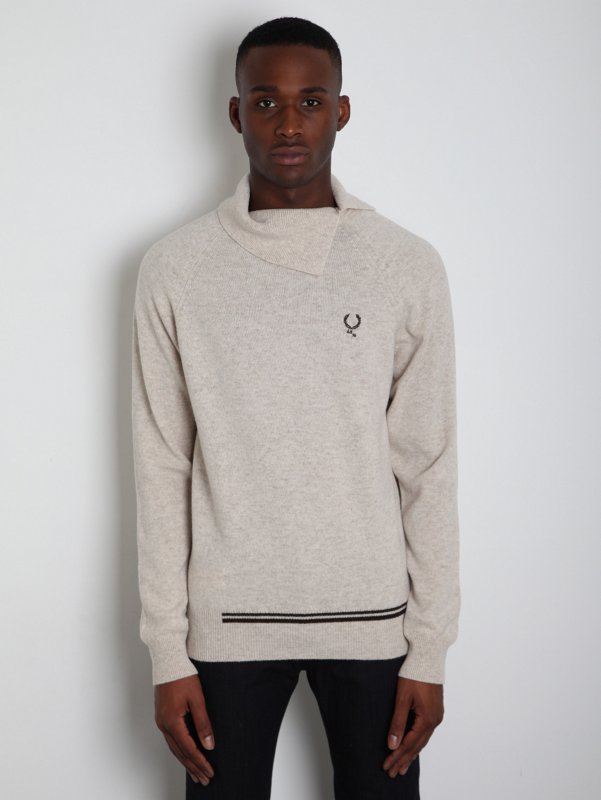 Fred Perry x 6876 Men's Split Roll Neck Sweater