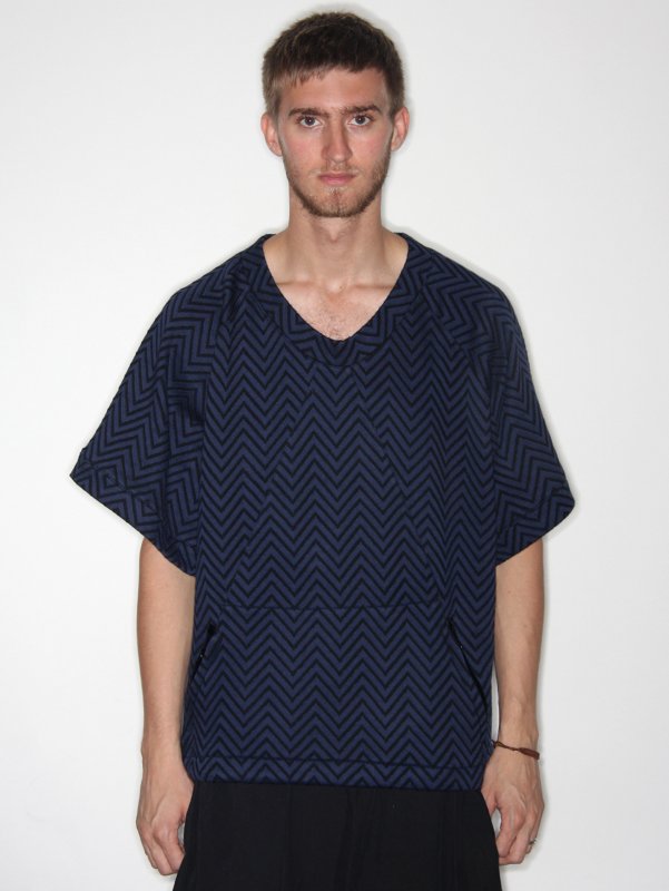 Gaspard Yurkievich Cropped Sleeve Sweater