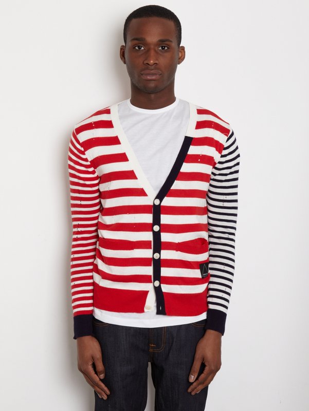 General Idea Men's Striped Cardigan - personal shopping & styling for men