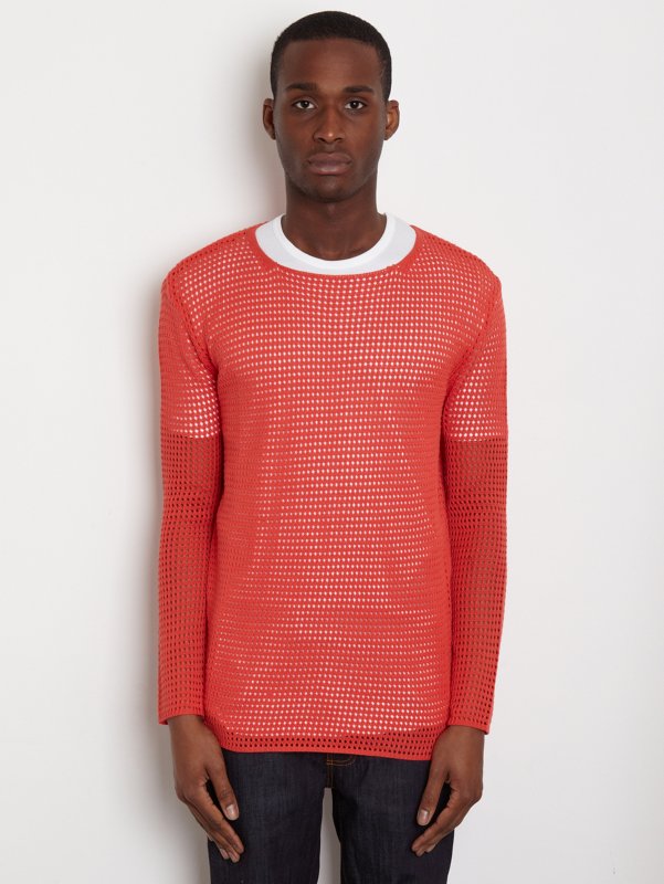General Idea Men's Waffle Crew Neck