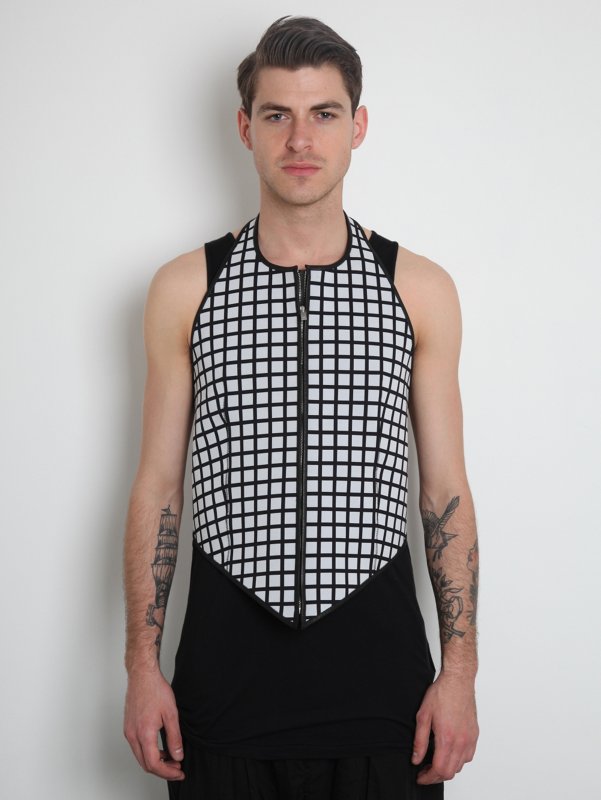 Gareth Pugh Men's Holterneck Waistcoat