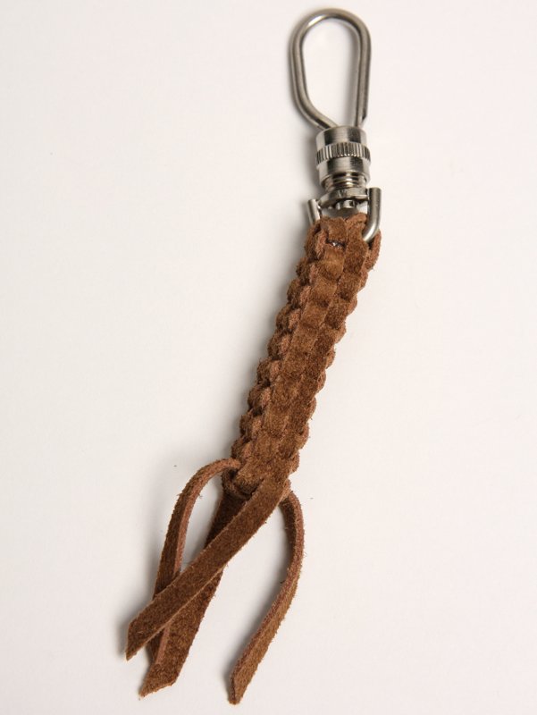 Hobo Suede Scale Keyring