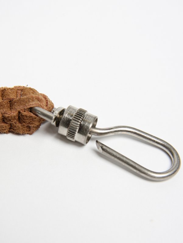 Hobo Suede Scale Keyring