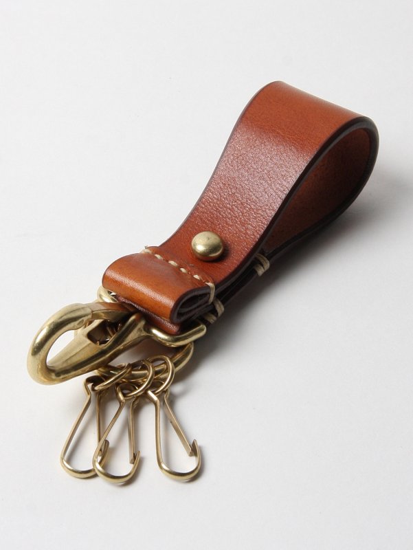 Hobo Oiled Leather Belt Loop  Key Ring