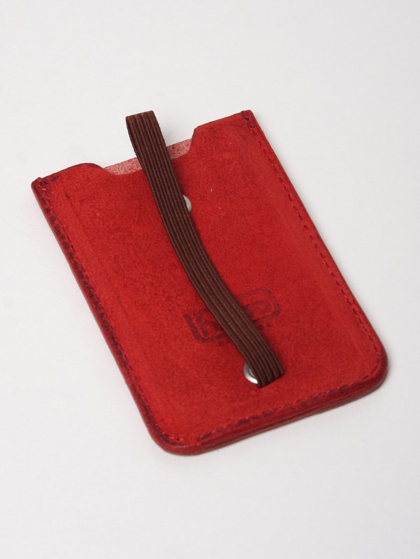 Hobo  Rough Planed Leather Card Case