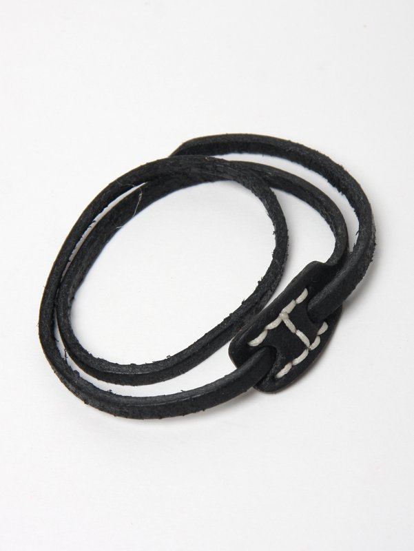Hobo  Rough Planed Leather Bracelet