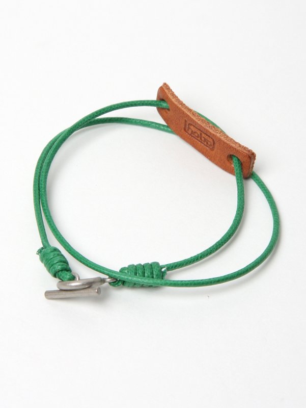 Hobo  Cotton Wax Cord Double Bracelet