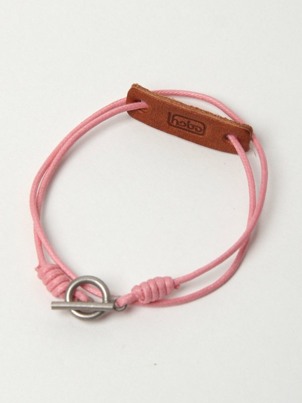 Hobo  Cotton Wax Cord Double Bracelet