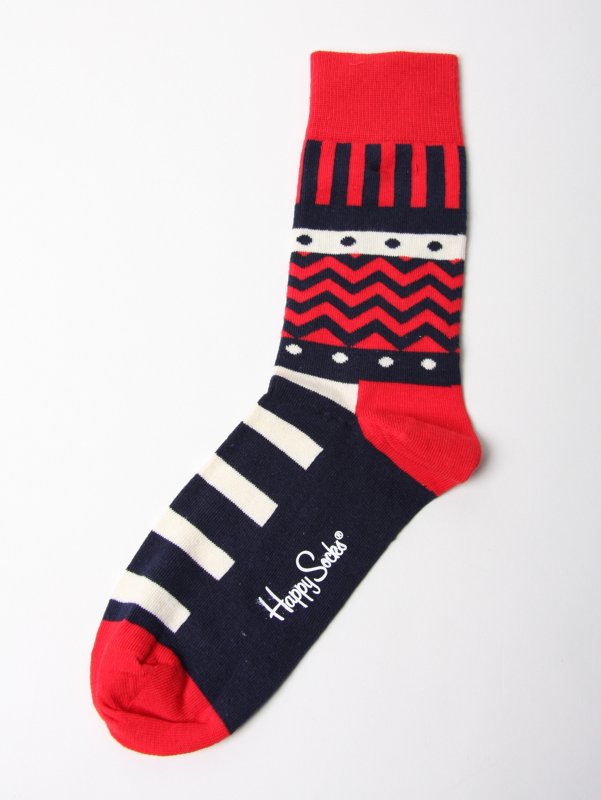 Happy Socks Multi Pattern Socks