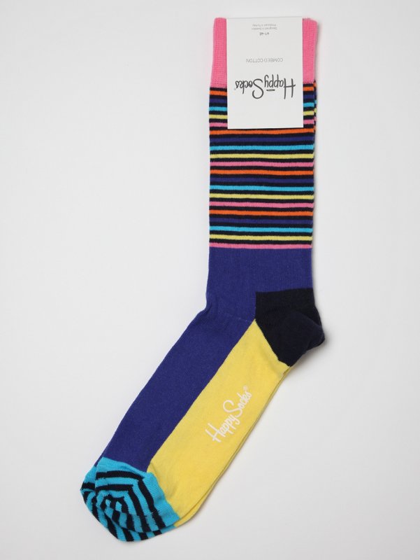 Happy Socks Stripe Half Socks