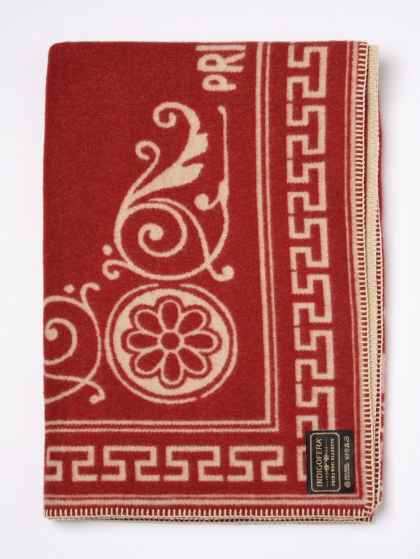 Indigofera Prima Logo Blanket