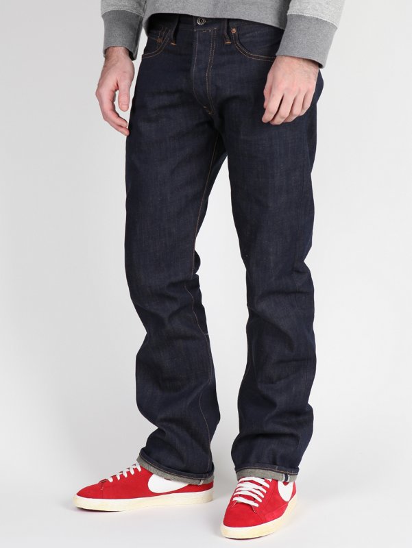 Indigofera Prima Men's Clint 45 Unwashed Jean