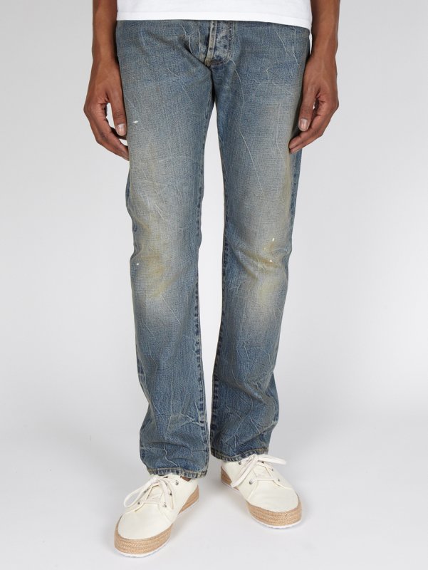 Indigofera Prima Men's Ray Roswell Selvedge Desert Wash Jean