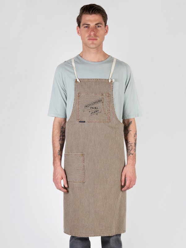 Indigofera Prima Men's Denim Apron
