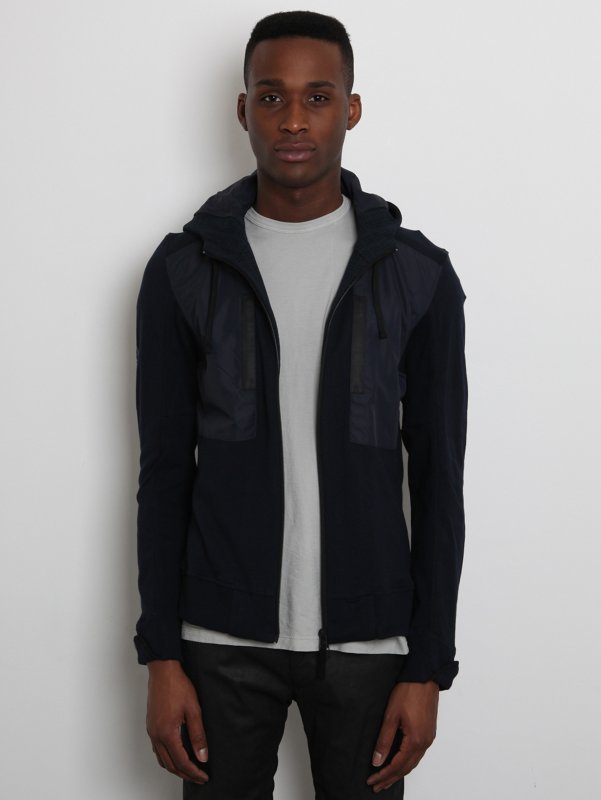 ISAORA Men's Combo Hooded Sweatshirt