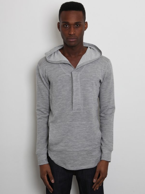 ISAORA Men's Merino Pullover Hoody