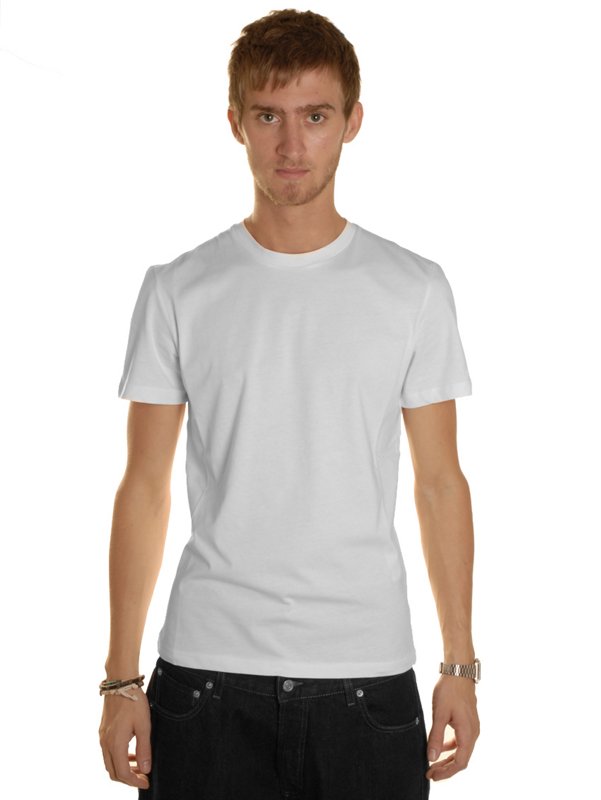 Jil Sander Mens Basic Crew T-Shirt
