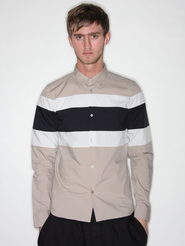 Jil Sander Colourblock Panel Shirt