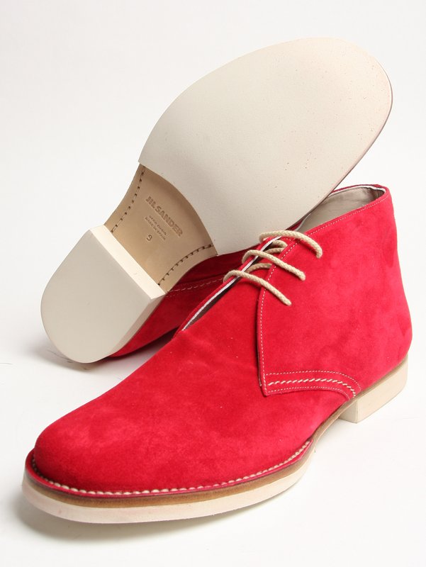 Jil Sander Suede Colour Boots