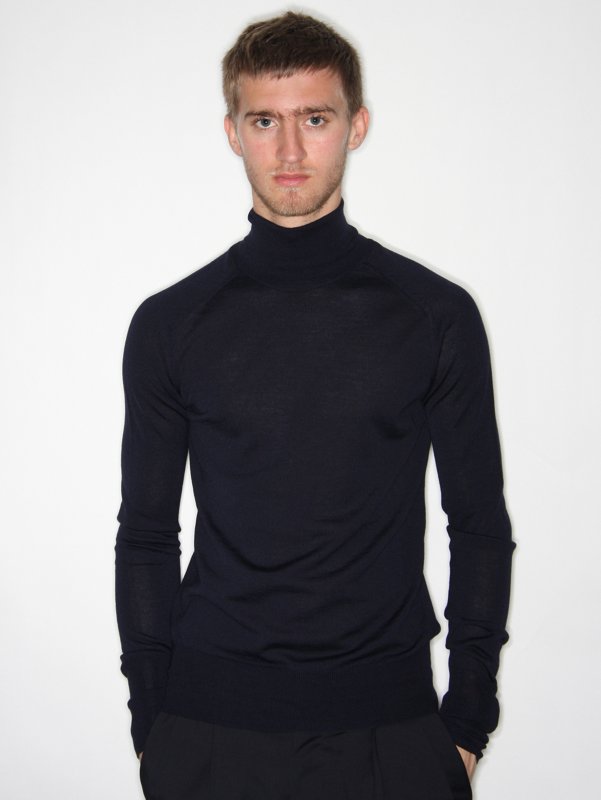 JIL SANDER Merino Turtle Neck