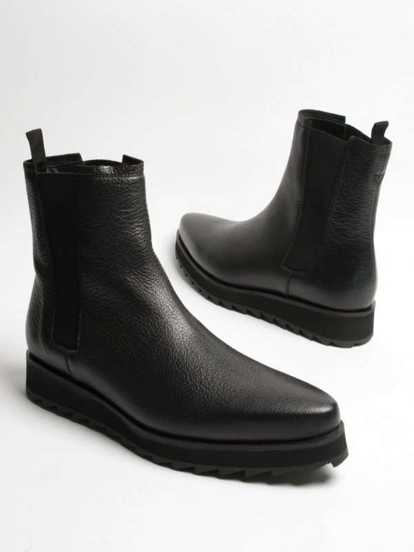 Jagged Sole Chelsea Boot