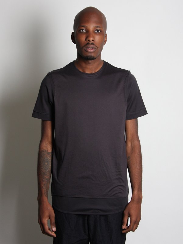 JIL SANDER Raised Seam Short Sleeved T-Shirt