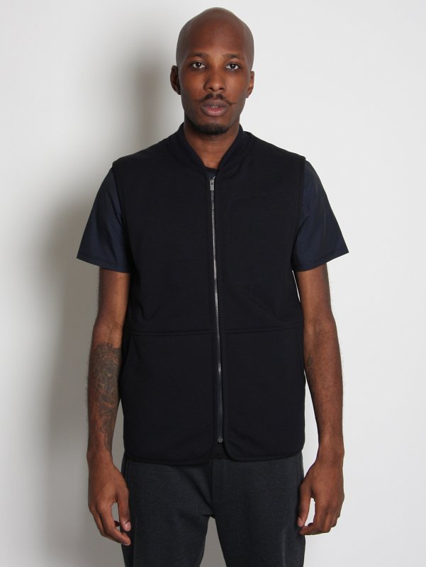 Jil Sander Ribbed Spoon Neck Gilet