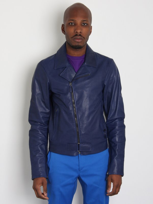 Jil Sander Men's Renegade Leather Jacket 