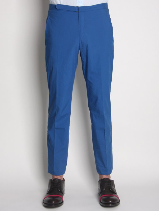 Jil Sander Men's Rodrigo Popplin Formal Trousers