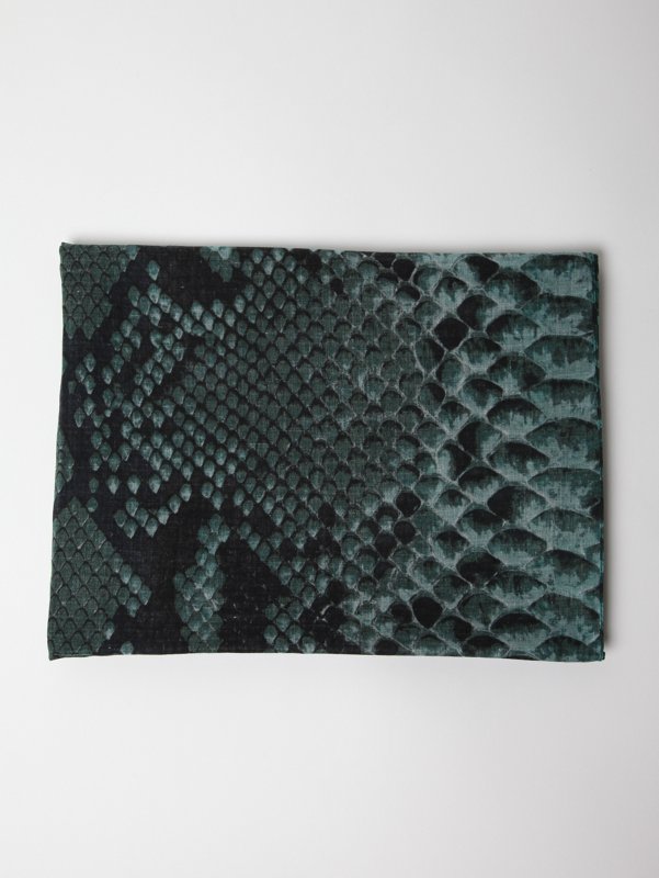 Jil Sander Men's Python Print Scarf