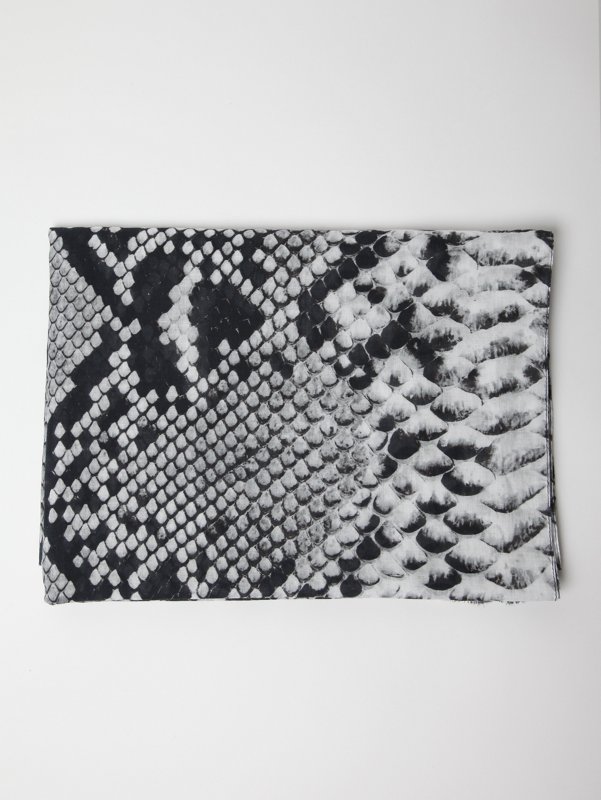 Jil Sander Men's Python Print Scarf