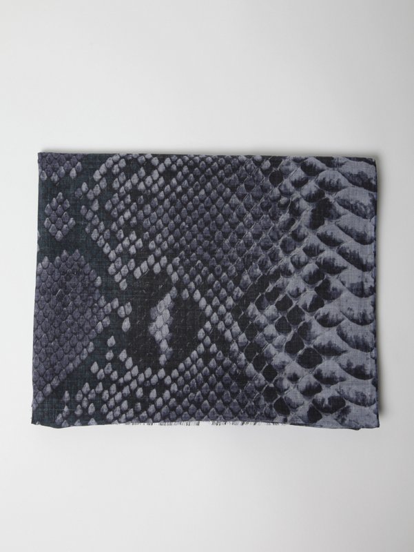 Jil Sander Men's Python Print Scarf