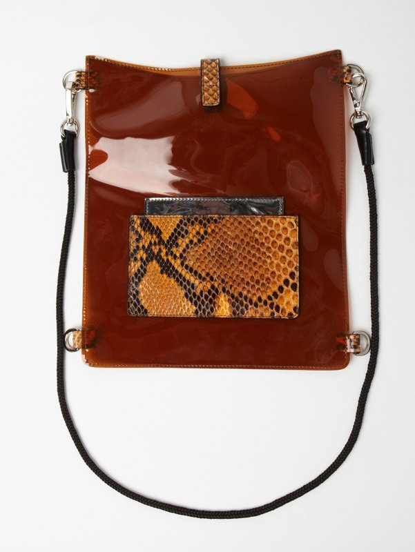 Jil Sander Men's Transparent PVC iPad Case