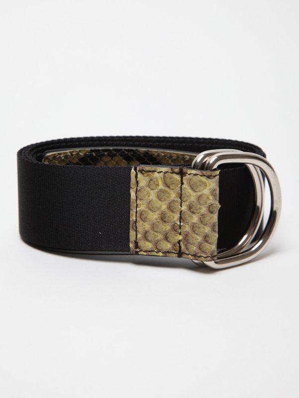 Jil Sander Men's Round Buckle Belt