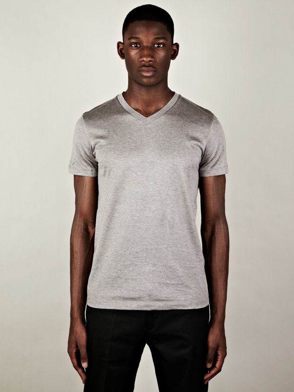 Jil Sander Men's V-Neck T-Shirt