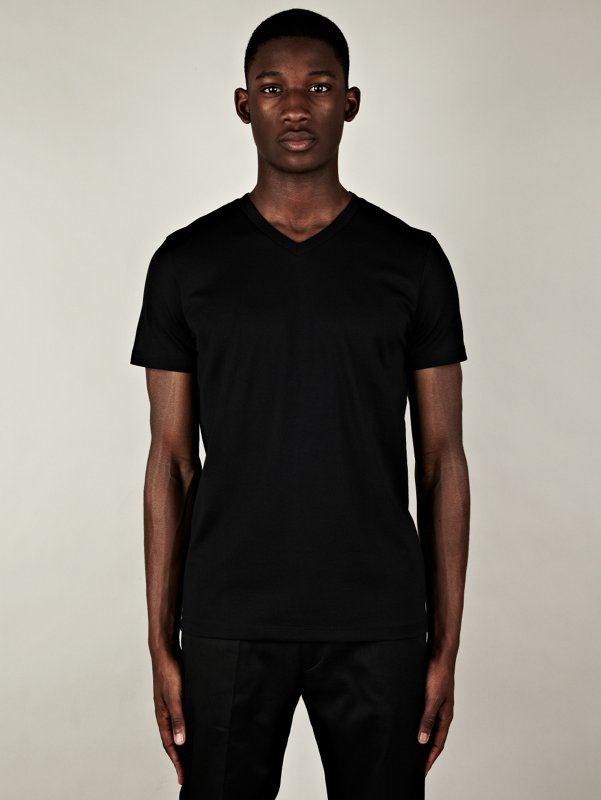 Jil Sander Men's V-Neck T-Shirt