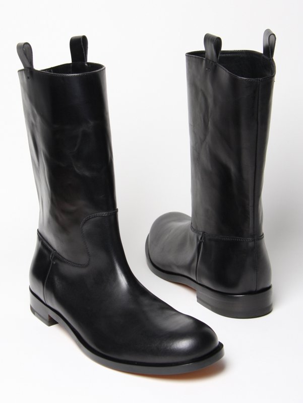 Jil Sander Fine Leather Hermes High Boot