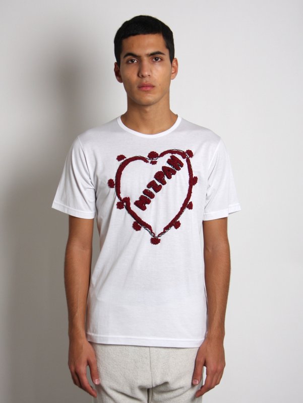 J.W.Anderson Hand Embroidered Mizpah T-Shirt