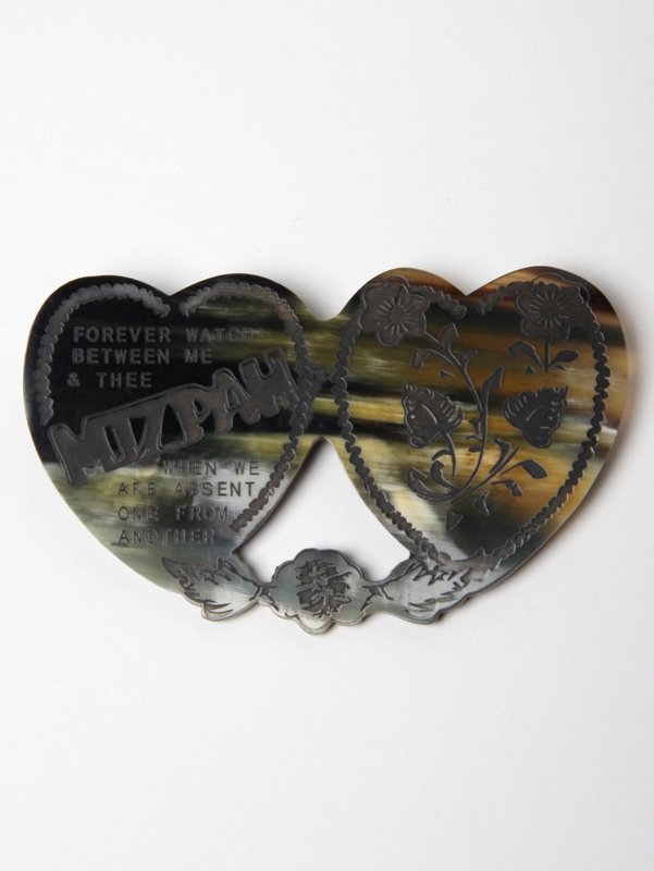 J.W. Anderson Horn Mizpah Broach Large