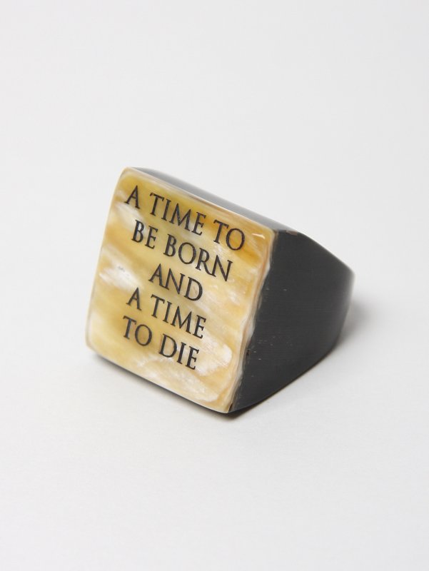 J.W. Anderson Square Ring ''A Time To Be Born'' 
