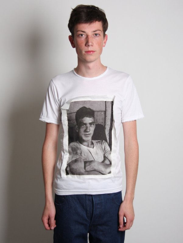 SS11 Gedney Print Arms Folded T-Shirt