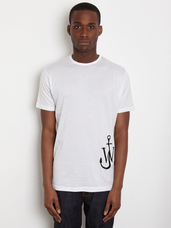 JW Anderson Men's Logo Embroidery T-Shirt