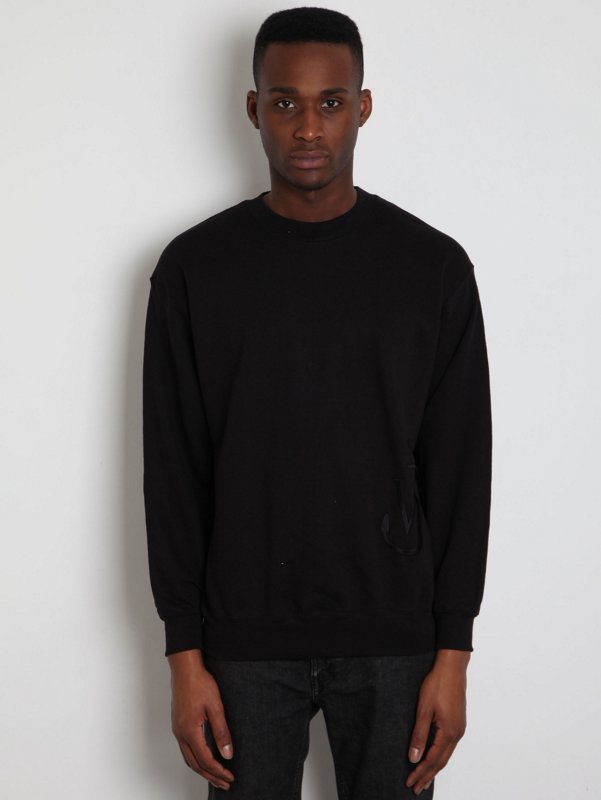 JW Anderson Men's Embroidered Logo Sweatshirt