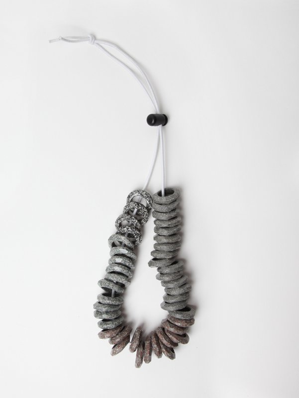 JW Anderson oki-ni Exclusive Men's Large Ceramic Ring Necklace