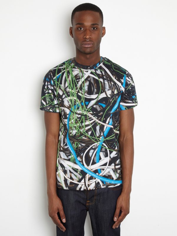 Christopher Kane Men's Multi Cable T-Shirt
