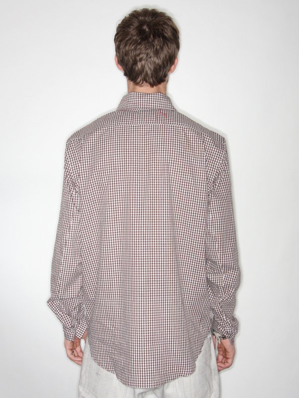 Kato Plaid Washed Shirting