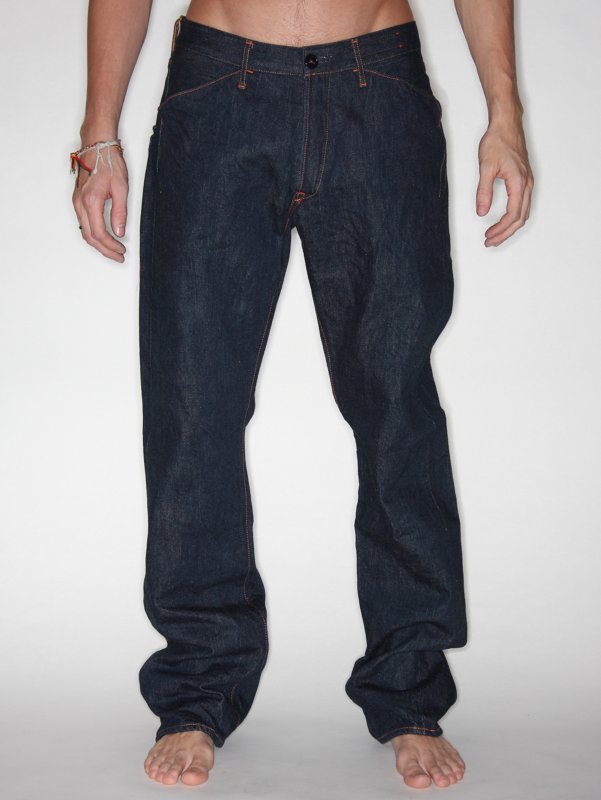Kato Cinch Back Denim