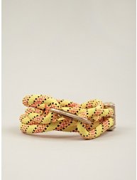 Men's 8mm Yellow Nylon Cord Belt