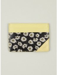 Flower Print Card Holder