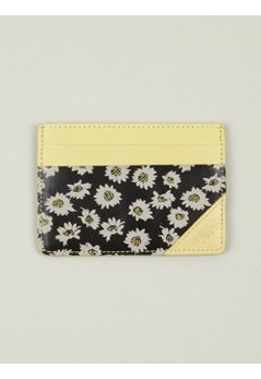 Flower Print Card Holder